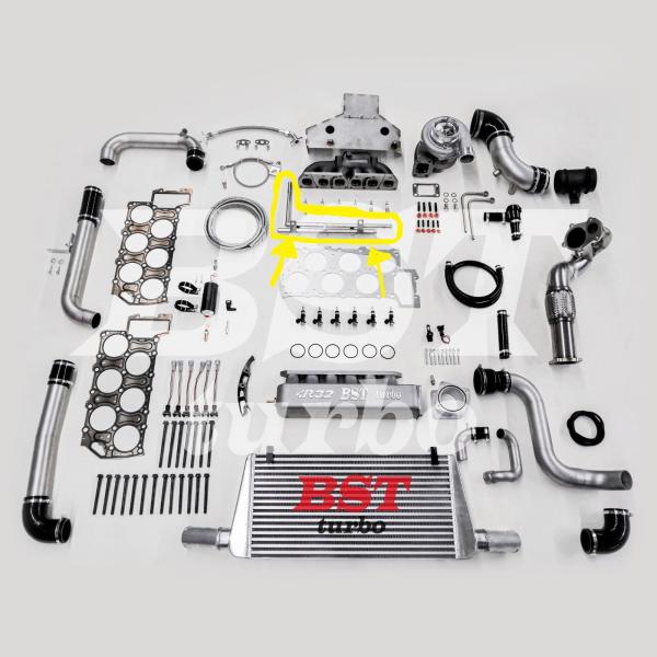 Wasserleitung zum Ausgleichsbehälter + KW Entlüftung Golf4 R32 / Audi A3 8L